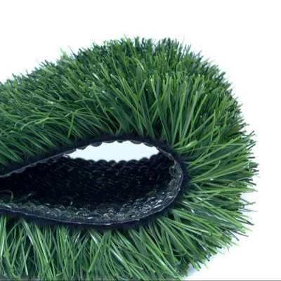 Césped artificial de fútbol de calibre 5/8 " 16000 Dtex Césped falso con respaldo CPP + LENO y recubrimiento de látex