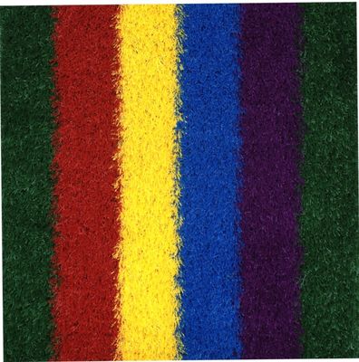 Césped artificial antiestático de calibre 17500 Dtex de 5/8 de pulgada para deportes y parques infantiles