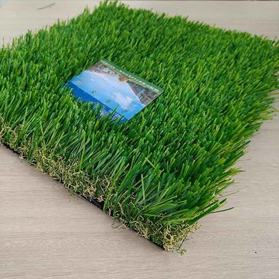 Césped artificial de patio de juego de 43 mm PU Césped artificial adhesivo para campos deportivos y áreas públicas
