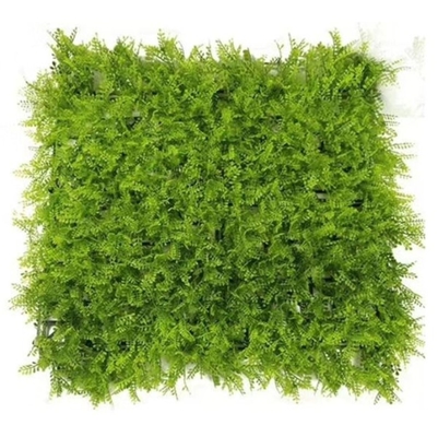 Eco amigable Reutilizable Pared de hierba falsa Resistente a los rayos UV aspecto natural Bajo mantenimiento