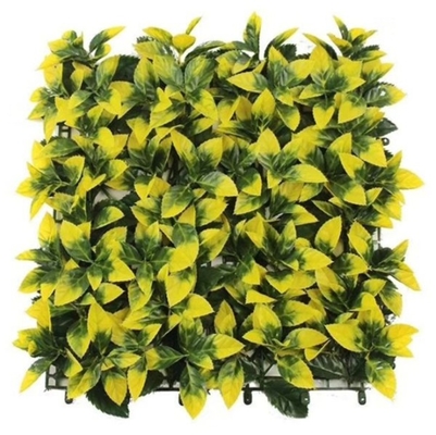 Paneles de pared de hierba artificial de polietileno para exteriores Naturales para decoraciones estéticas