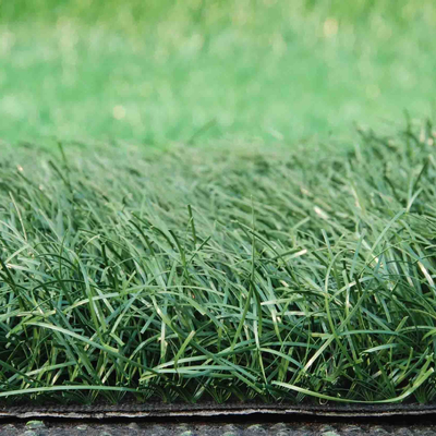 Hierba verde artificial de 40 mm esmeralda de 3/8 de diámetro para la construcción de campos de deportes al aire libre
