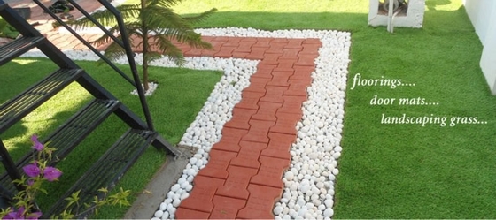 Hierba verde artificial de 40 mm esmeralda de 3/8 de diámetro para la construcción de campos de deportes al aire libre