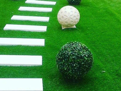 20 mm de altura 140 puntos de sutura / M Deportes sintéticos Hierba verde Necesidad de llenar con gránulos de goma