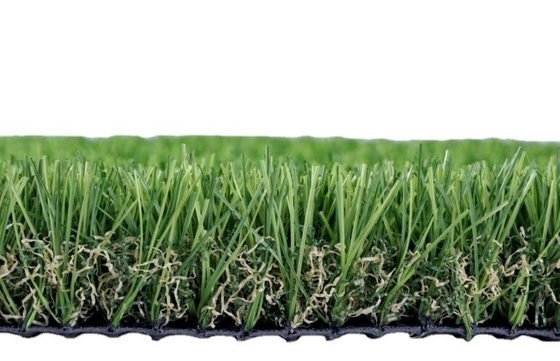 Dtex 12000 "C" 40 mm hierba artificial para jardines 130 puntos/M hierba falsa para jardines