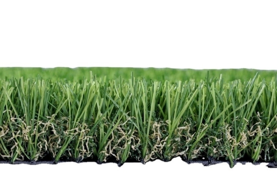 Dtex 12000 "C" 40 mm hierba artificial para jardines 130 puntos/M hierba falsa para jardines