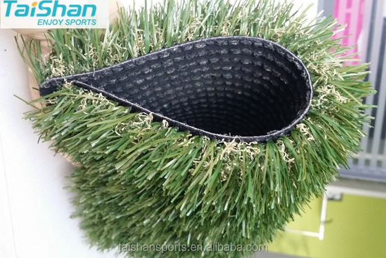 Césped de paisaje artificial multicolor personalizable de 50 mm para decoración en jardines o canchas deportivas Bajo mantenimiento
