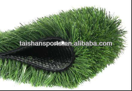 Hierba de paisaje artificial bicolor verde personalizada para escuelas patios y jardines