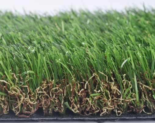 SBR Latéx Apoyo Paisaje sintético Hierba verde 45mm Para pavimentar lugares de ocio Patios y jardines familiares