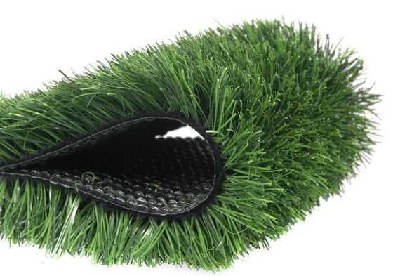 Césped artificial de fútbol de calibre 5/8 " 16000 Dtex Césped falso con respaldo CPP + LENO y recubrimiento de látex