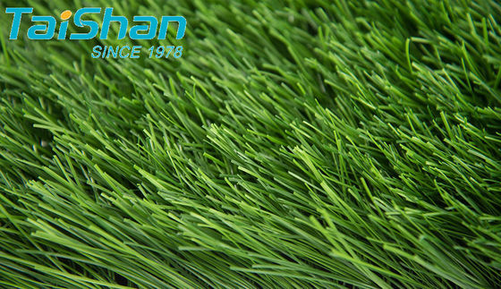 Césped artificial de fútbol y césped artificial de fútbol con altura de pelo de 40 mm y gránulos de caucho de 12000 Dtex para campos deportivos