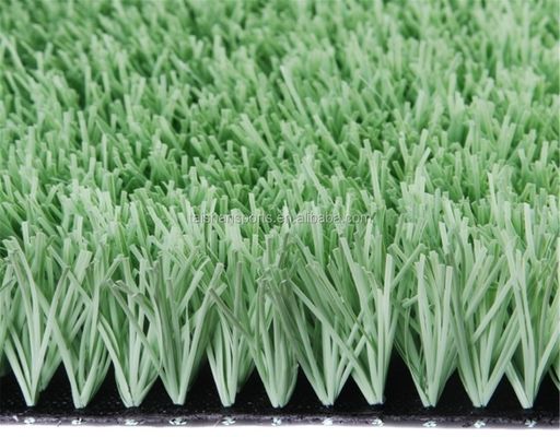 Césped artificial de fútbol y césped artificial de fútbol con altura de pelo de 40 mm y gránulos de caucho de 12000 Dtex para campos deportivos