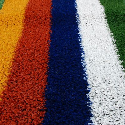 Césped artificial antiestático de calibre 17500 Dtex de 5/8 de pulgada para deportes y parques infantiles