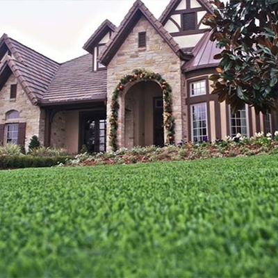 40 mm 125 puntos/M Paisaje verde Césped artificial en material de PP utilizado para patio