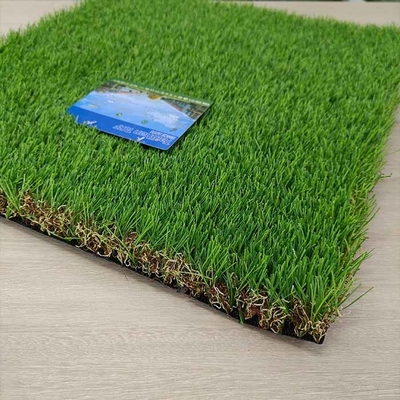 Césped artificial libre de relleno de 30 mm 15000 Detx Césped verde artificial con bajo mantenimiento y alta durabilidad