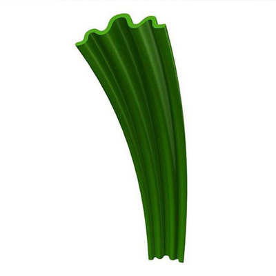 Hierba artificial híbrida de tejido mixto de múltiples filamentos de césped verde resistente a la abrasión