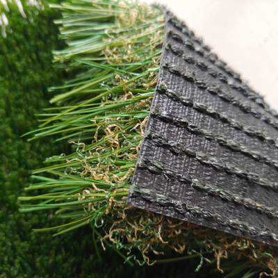 Césped artificial sin relleno de 45 mm para paisajes y jardines con bajo mantenimiento y apariencia realista