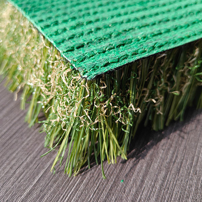 Verde SBR látex de respaldo 53mm hierba artificial con la mezcla de cuatro colores utilizados para el ocio y la decoración