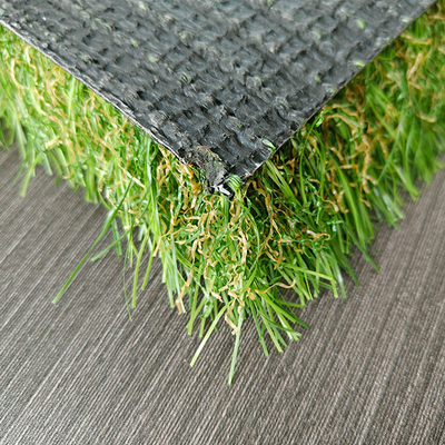 Césped artificial de paisaje no contaminante de 40 mm verde Césped artificial con protección ambiental de calibre 3/8