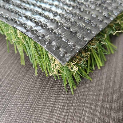 Césped sintético libre de relleno Antifricción 30 mm Paisaje de ocio Césped artificial Césped de alta densidad sin relleno