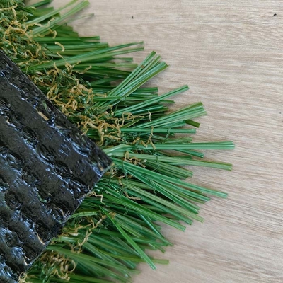 40 mm altura de pila "S" forma de hilo excelente rendimiento ocio césped sintético para jardines y patios