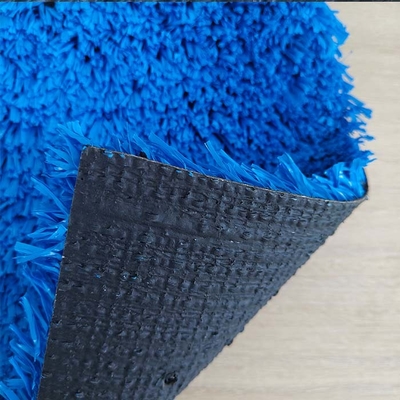 Césped artificial de tenis multifuncional de color azul 25 mm Césped sintético para canchas de tenis u otros campos deportivos
