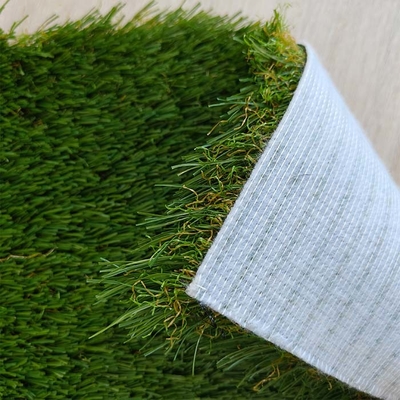 8800 Dtex 40 mm Alturas de pila Tejido fundido a caliente Tejido de respaldo Paisaje Césped artificial en 4 colores