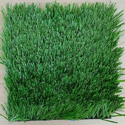 17500 Dtex Hierba artificial de fútbol de alta durabilidad de 60 mm para deportes y lugares de ocio Bajo mantenimiento