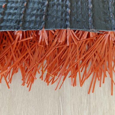 Cristales Rojo 40 mm Alturas de pilas 12000 Dtex Césped artificial de fútbol para lugares deportivos