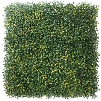 Panel de pared de hierba artificial cuadrada Decoración de jardines Balcón y terraza con excelente rendimiento