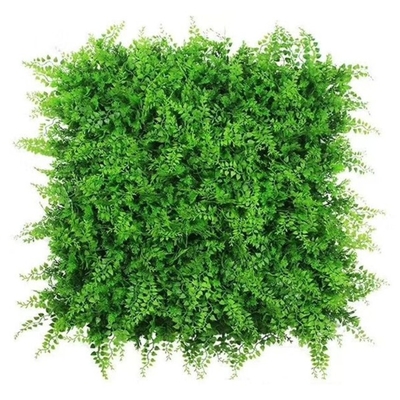 PE Polietileno Pared de hierba verde artificial Durable Ecológico