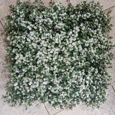 50cm*50cm Pared de hierba verde falsa Tamaño PE personalizable