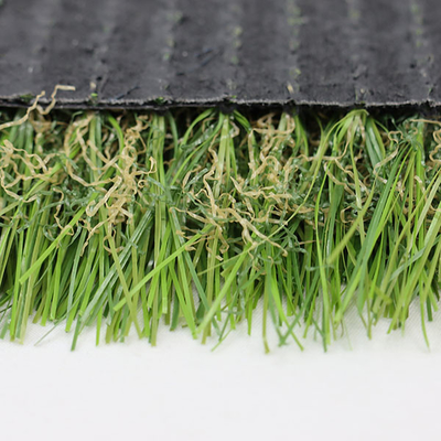 Hierba artificial de paisaje de 40 mm de alta densidad de alta Dtex Falsos Astro Turf SBR Latex Compuesto PP