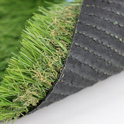 Hierba artificial de paisaje de 40 mm de alta densidad de alta Dtex Falsos Astro Turf SBR Latex Compuesto PP
