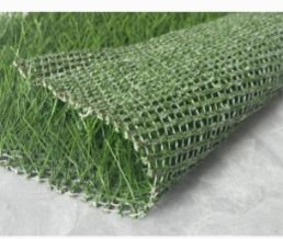 Alfombra de hierba artificial híbrida de 25 mm de altura de pila con resistencia al desgaste ultra alta para la colocación mixta con hierba natural
