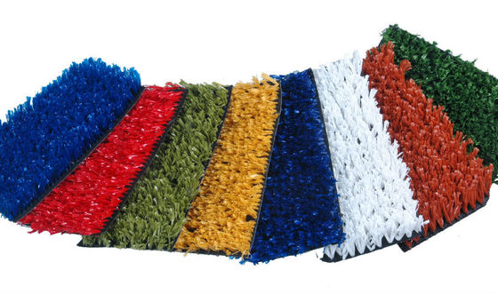 Césped artificial resistente a los rayos UV de 20 mm de altura de pelo personalizable para tenis y deportes